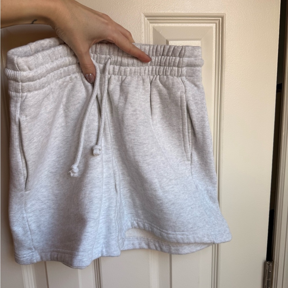 TNA Light Gray Athletic Shorts